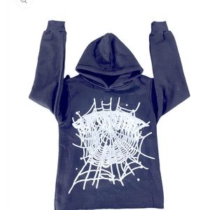 Cropped spider hoodie